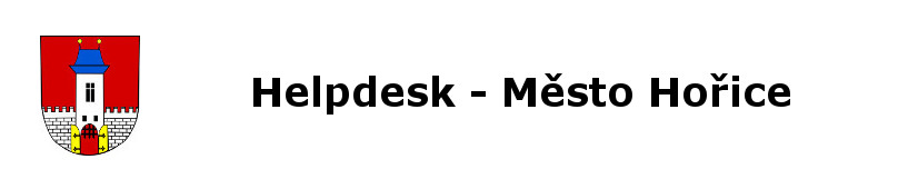 Helpdesk - Město Hořice
